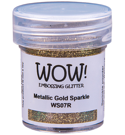 WOW! Embossing Powder 15ml - WS07R Metallic Gold Sparkle