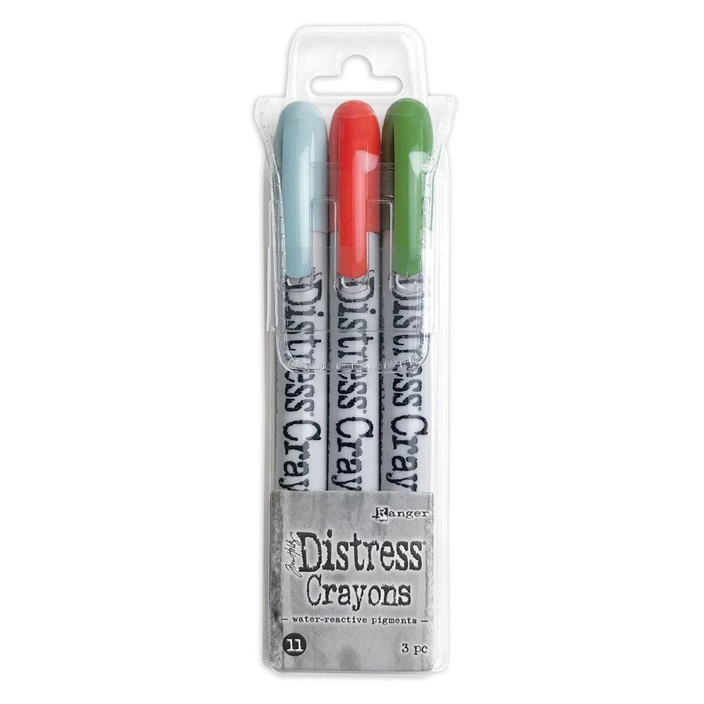 Tim Holtz Distress Crayon Set 3/Pkg - Set 11