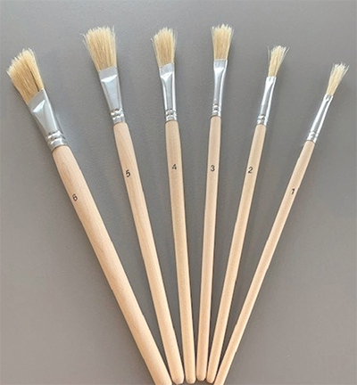 Bristle Brush 6/Pkg