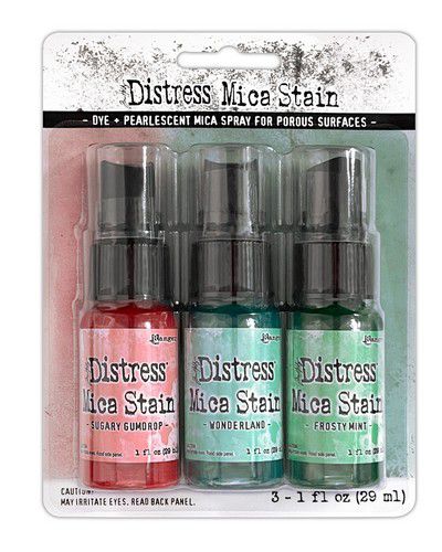 Tim Holtz Distress Mica Stain - Holiday Set 6