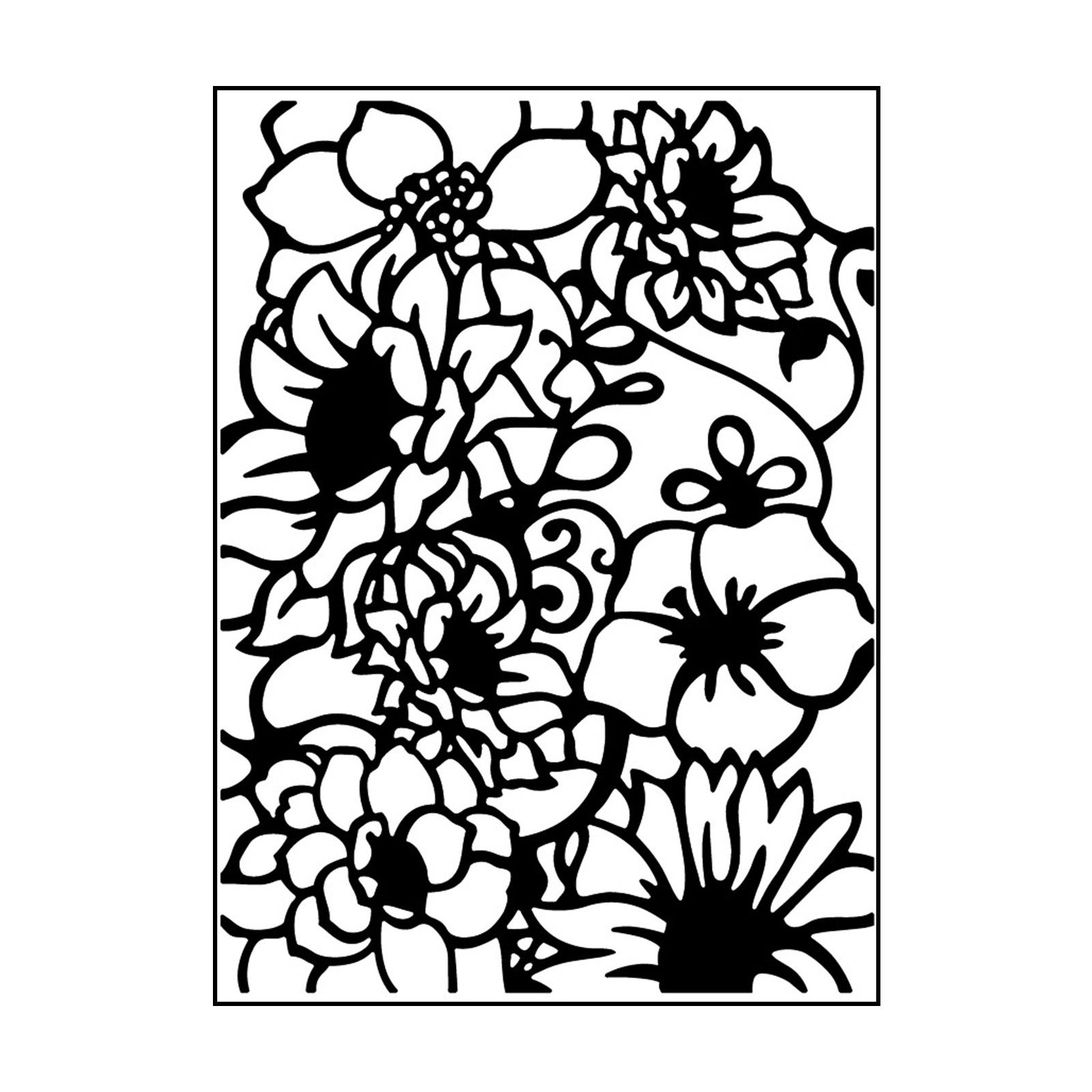 Carabelle Studio Embossing Folder 10,8x14,6cm - Composition Florale
