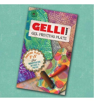 Gelli Arts - Gel Printing Plate 3x5" (7.6x12.7cm)