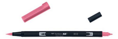 Tombow Dual Brush Marker - 803 Pink Punch