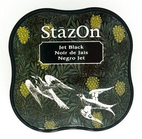 StazOn Midi Ink Pad - Jet Black