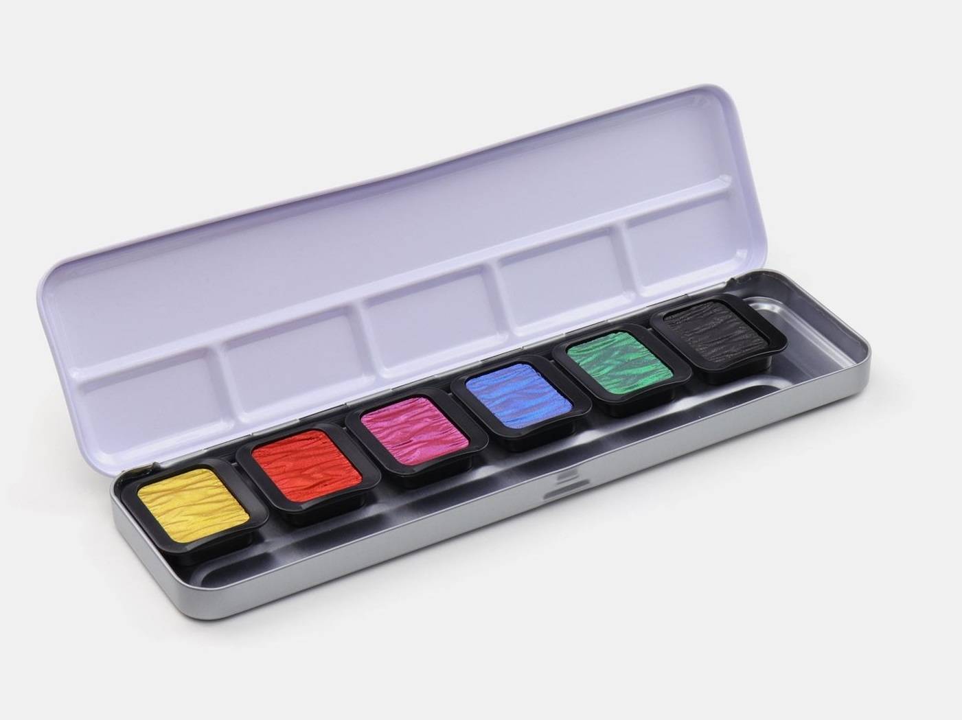 Finetec Parelmoer Aquarelverf Premium 6/Pkg - High Chroma
