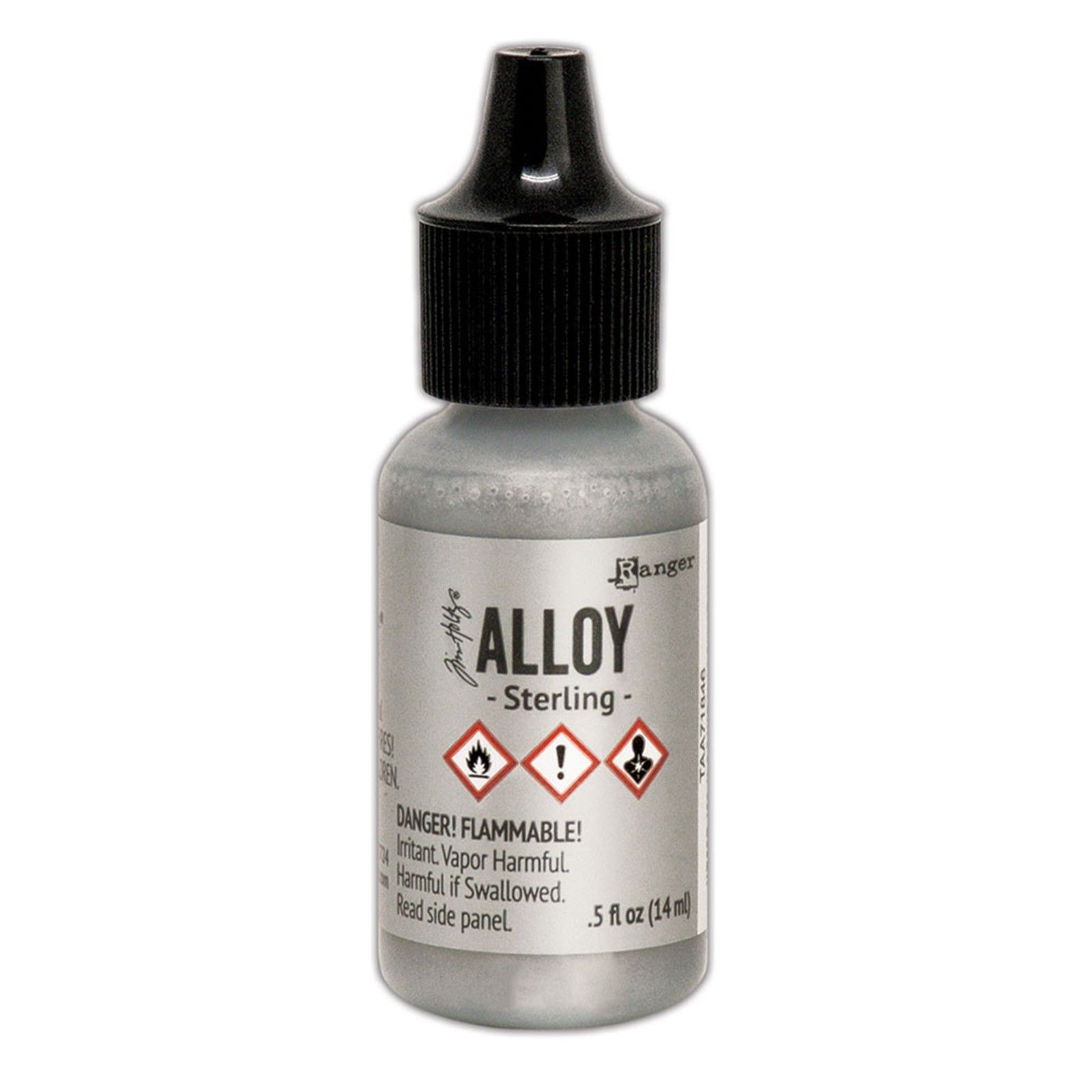Tim Holtz Alcohol Ink Alloy 15ml - Sterling