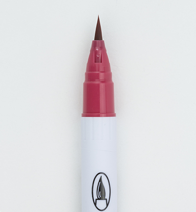 Kuretake ZIG Clean Color Real Brush Marker - 029 Gernium Red