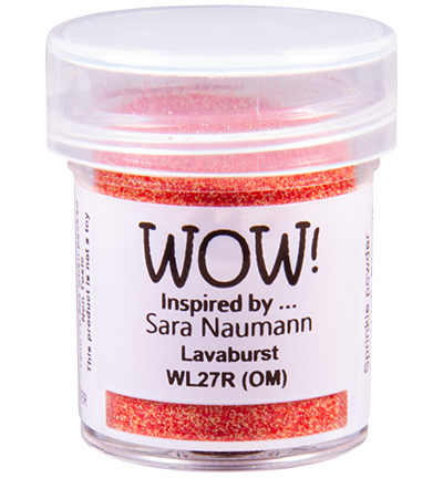 WOW! Embossing Powder 15ml By Sara Naumann - WL27R (OM) Lavaburst