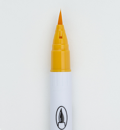 Kuretake ZIG Clean Color Real Brush Marker - 052 Bright Yellow