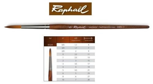 Raphaël Precision Aquarelverf penseel - Rond 6