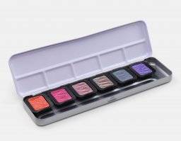 Finetec Parelmoer Aquarelverf Premium 6/Pkg - Flip-Flop Colours
