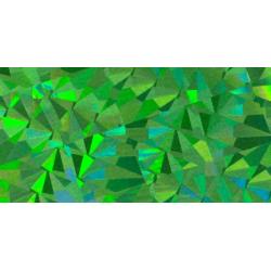 Couture Creations Heat Activated Foil - Green Iridescent Triangular