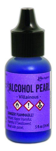 Tim Holtz Alcohol Ink Pearls 15ml - Villainous