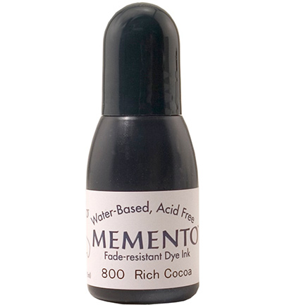 Memento Dye Ink Refill .5oz - Rich Cocoa