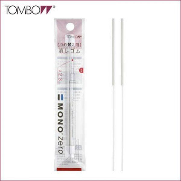 Tombow Mono Zero Refill Precision Eraser 2/Pkg - Round tip 2,3mm