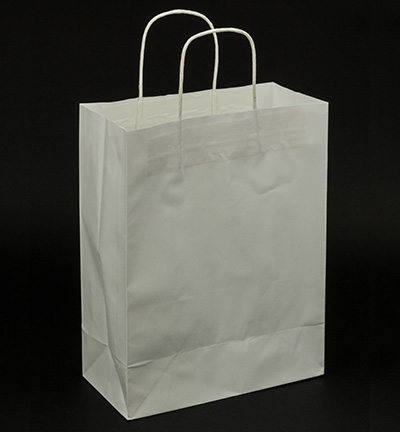 Kraft Paper Bags  24x12x31cm - White