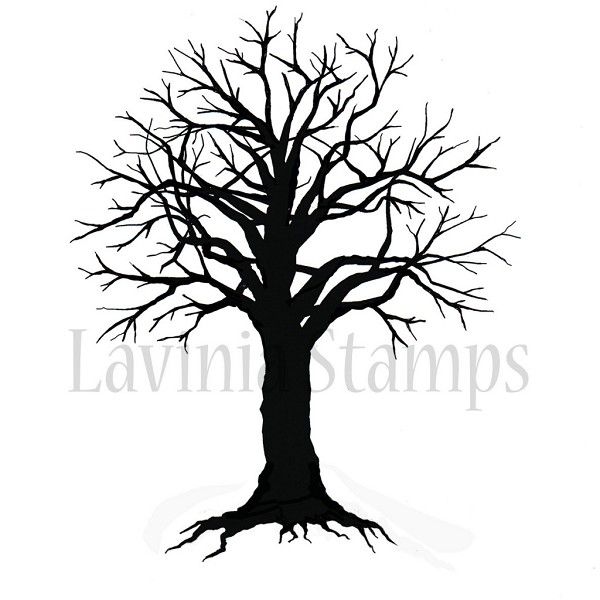 Lavinia Clear Stamps - LAV298 Spooky tree