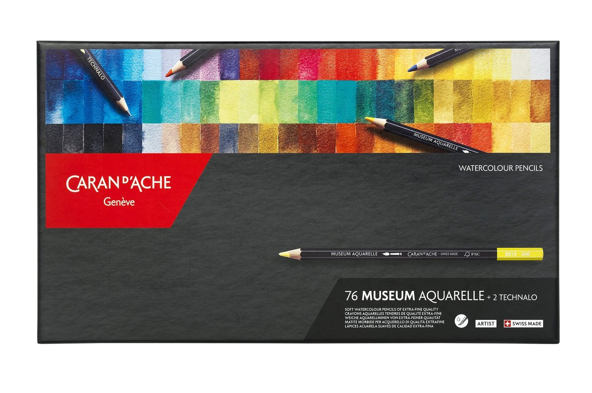 Artist Museum Aquarelle Pencil - Assortie 76+2