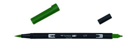 Tombow Dual Brush Marker - 177 Dark Jade