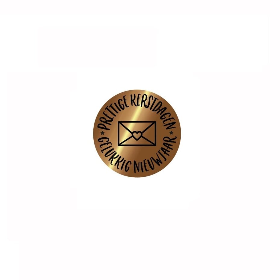 CarlijnDesign Wax Seal Stamp - Prettige Kerstdagen