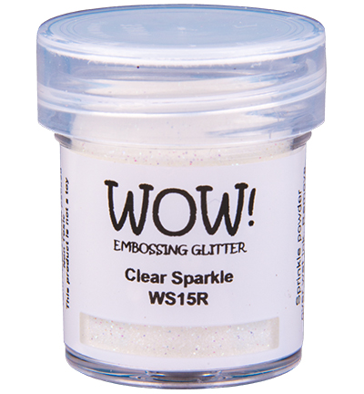 WOW! Embossing Powder 15ml - WS15R Clear Sparkle Glitters