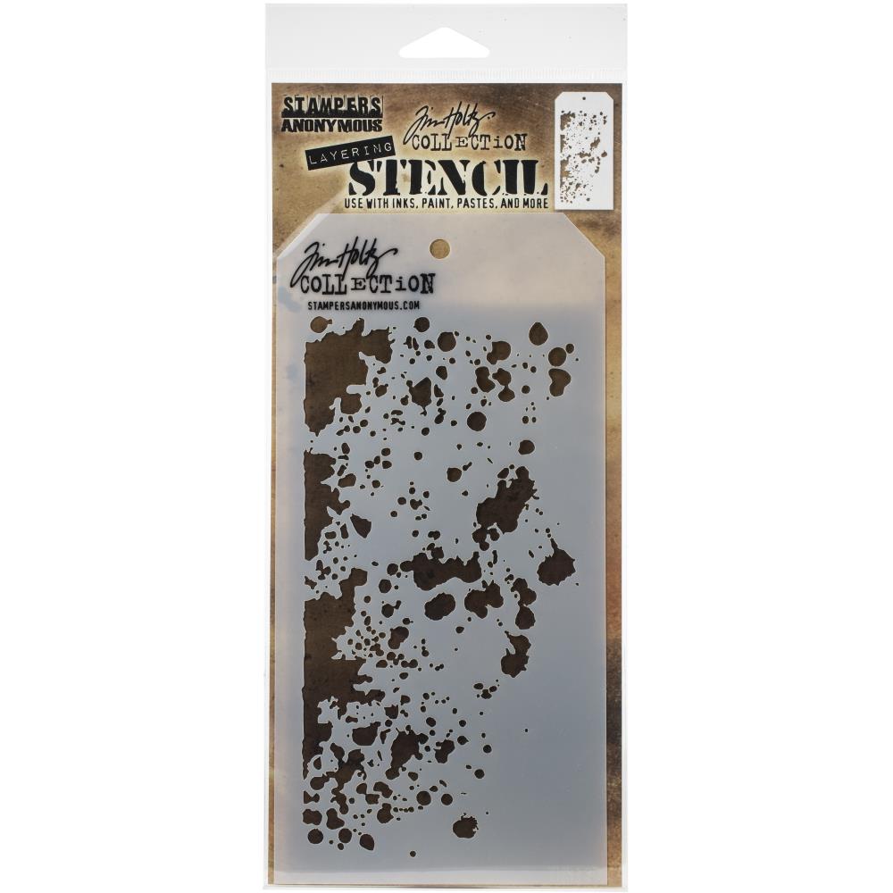 Tim Holtz Layering Stencil - THS130 Grime