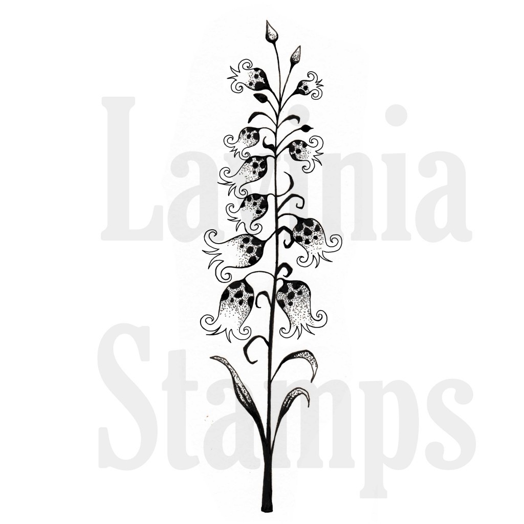 Lavinia Clear Stamps - LAV362 Lilly