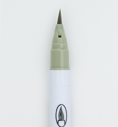 Kuretake ZIG Clean Color Real Brush Marker - 098 Pale Dawn Gray