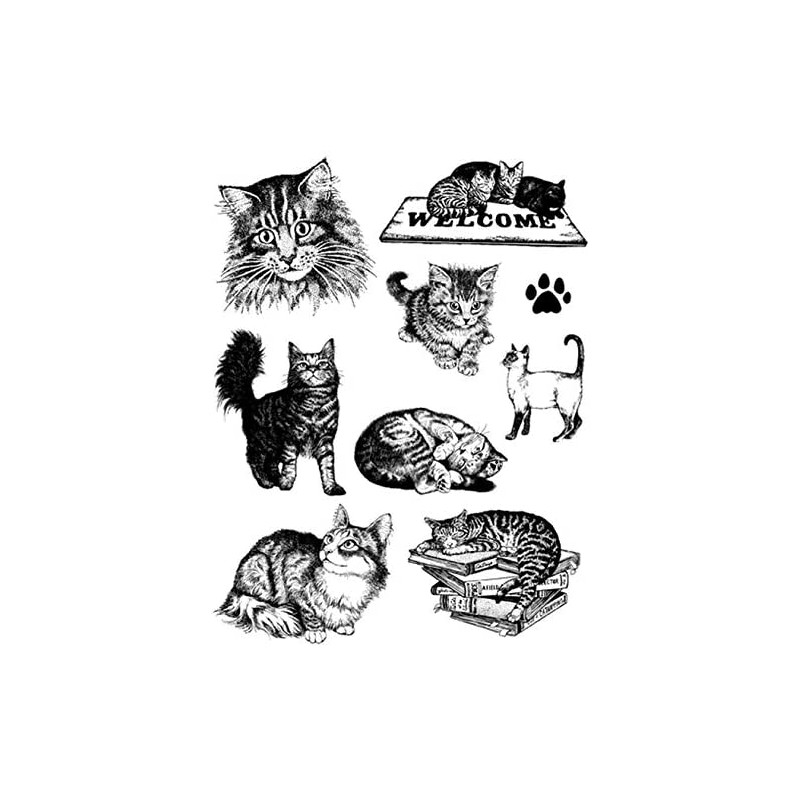Artemio Clear Stamps - 10001309 Cats