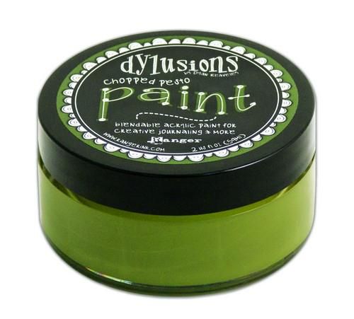 Dylusions Blendable Acrylic Paint 2oz - Chopped Pesto