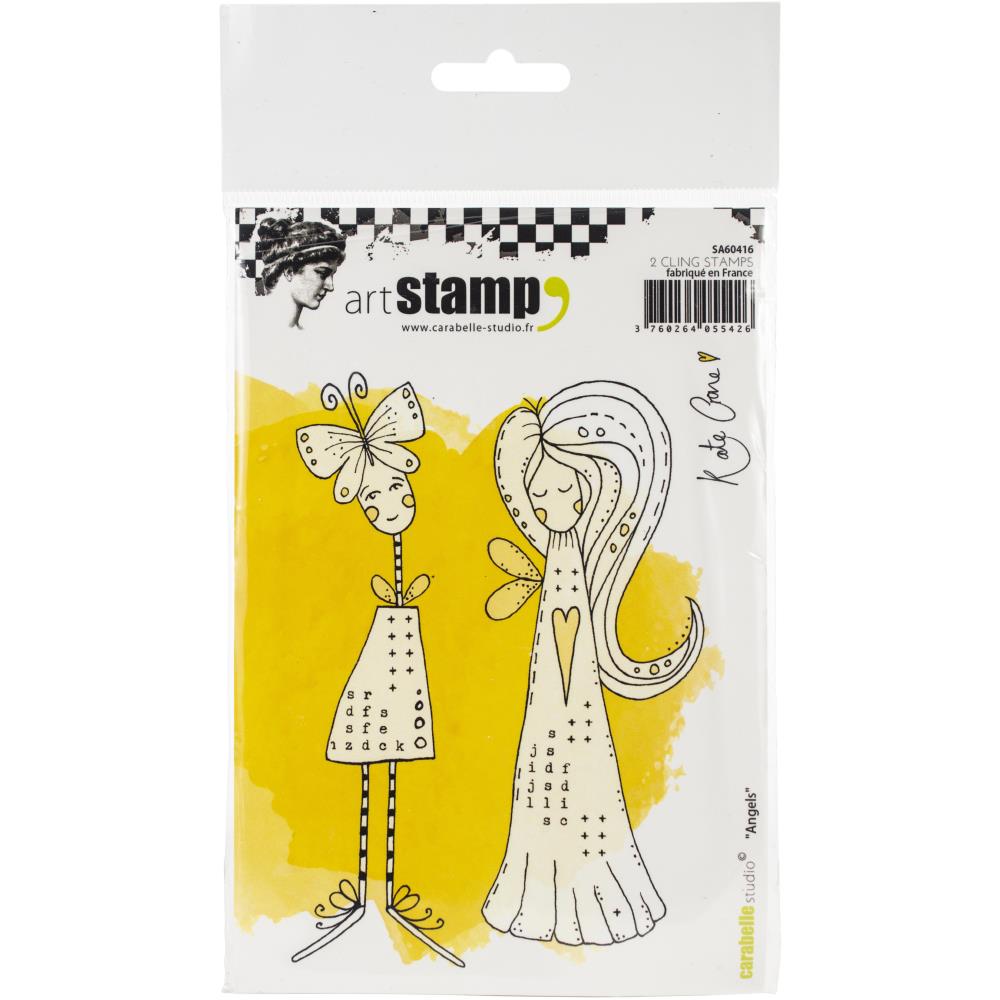 Carabelle Studio Cling Stamp A6 By Kate Crane - Angels