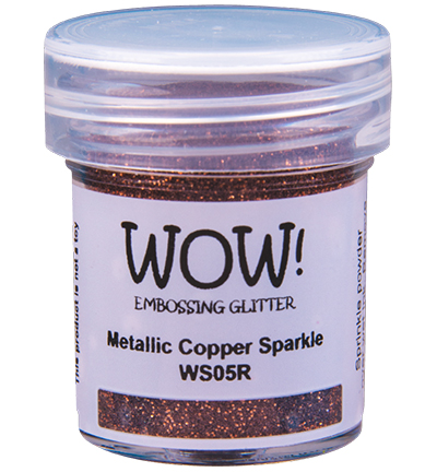 WOW! Embossing Powder 15ml - WS05R Metallic Copper Sparkle
