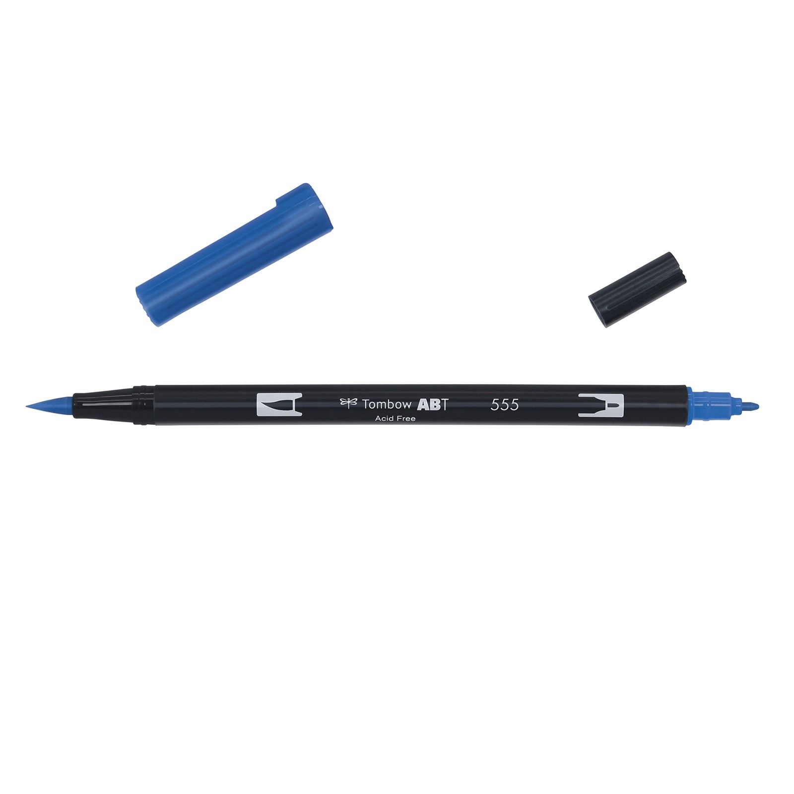 Tombow Dual Brush Marker - 555 Ultramarine