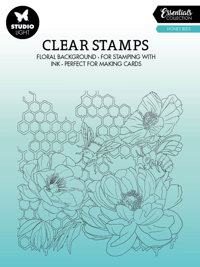 Studio Light Clear Stamps - Essentials Honey Bees nr. 425