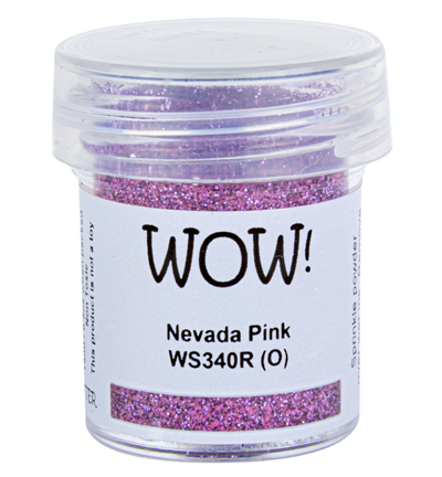 WOW! Embossing Powder 15ml - WS340R Glitters Nevada Pink Regular