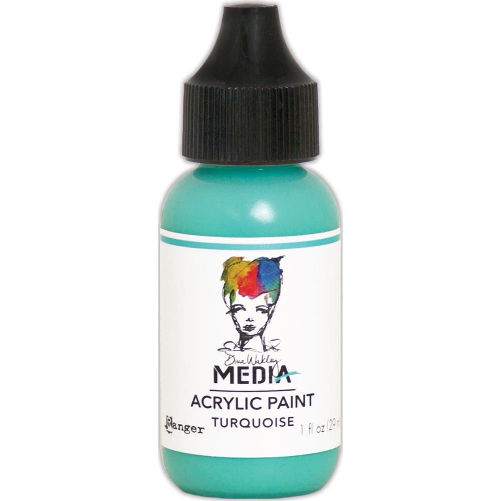 Dina Wakley Media Acrylic Paint 1oz - Turquoise