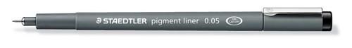 Staedtler Pigment Liner Fineliner 0,05 mm - Zwart