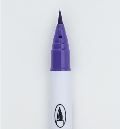 Kuretake ZIG Clean Color Real Brush Marker - 080 Violet