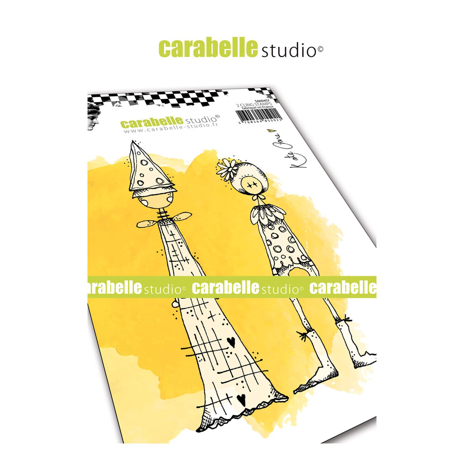 Carabelle Studio Cling Stamp A6 By Kate Crane - Quirky