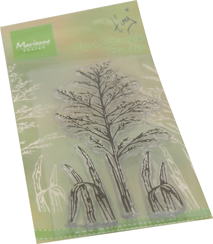 Marianne Design Clear Stamps Tiny's Border - Indian Grass