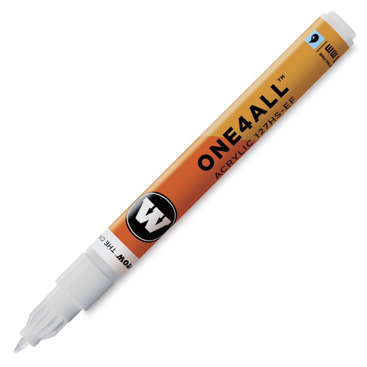 Molotow One4All Acrylic Extra Fine Tip Paint Marker 1mm - Signal White