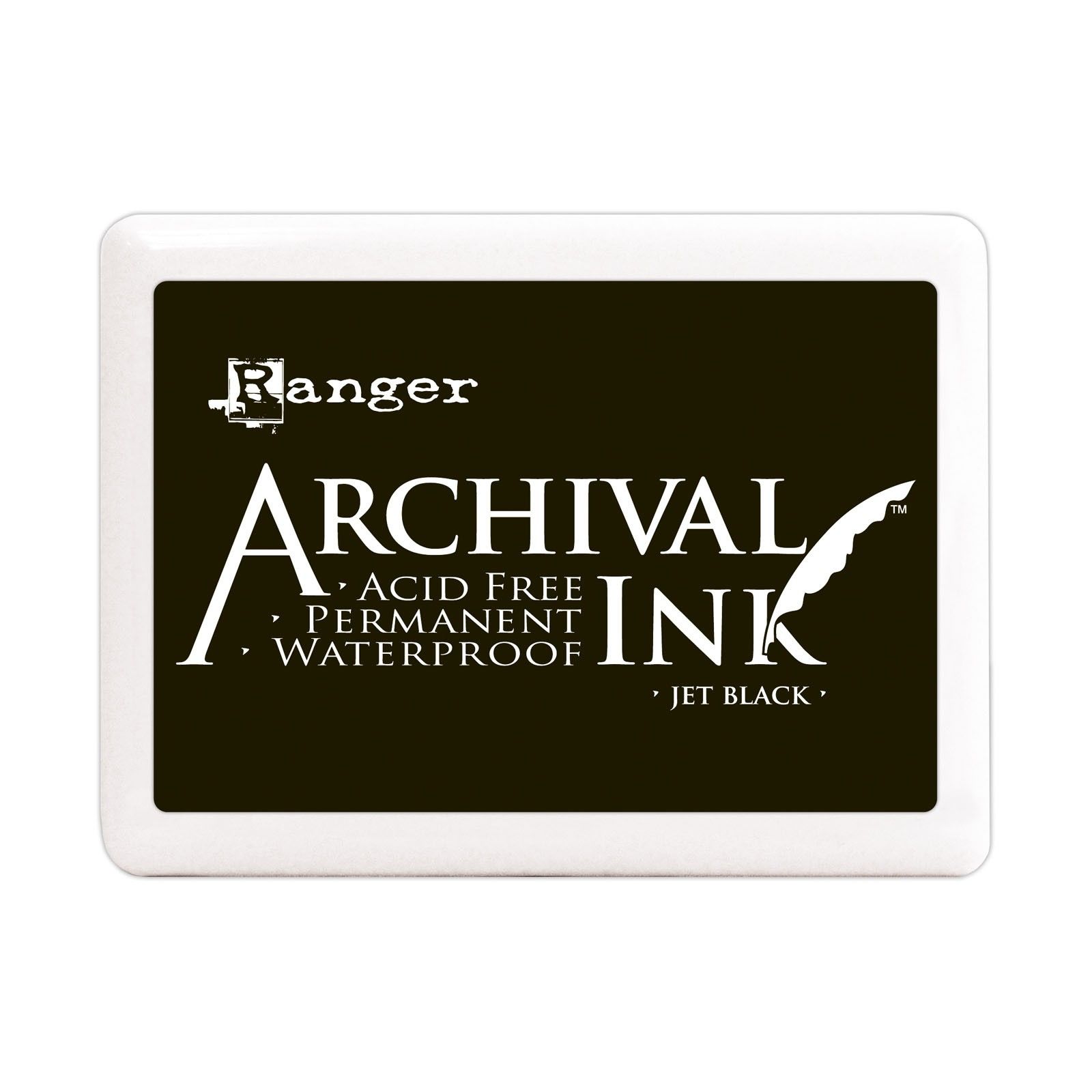 Ranger Archival Ink Jumbo Ink Pad #3 - Jet Black