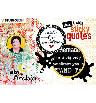 Studio Light Sticker Pad Quotes - Art By Marlene nr. 03 Artsy Arabia