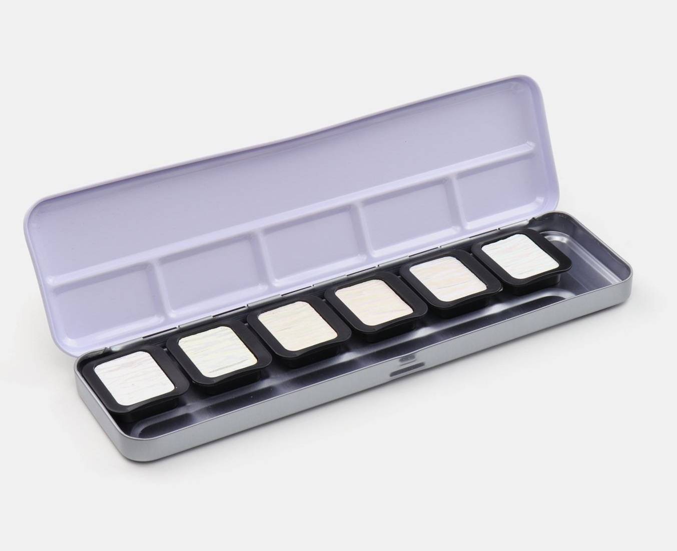 Finetec Parelmoer Aquarelverf Premium 6/Pkg - Irisdescent High Sparkle Set