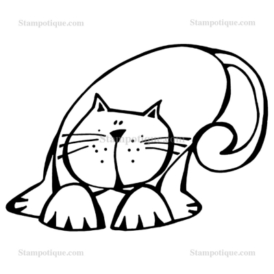 Stampotique Wood Stamp - Pounce