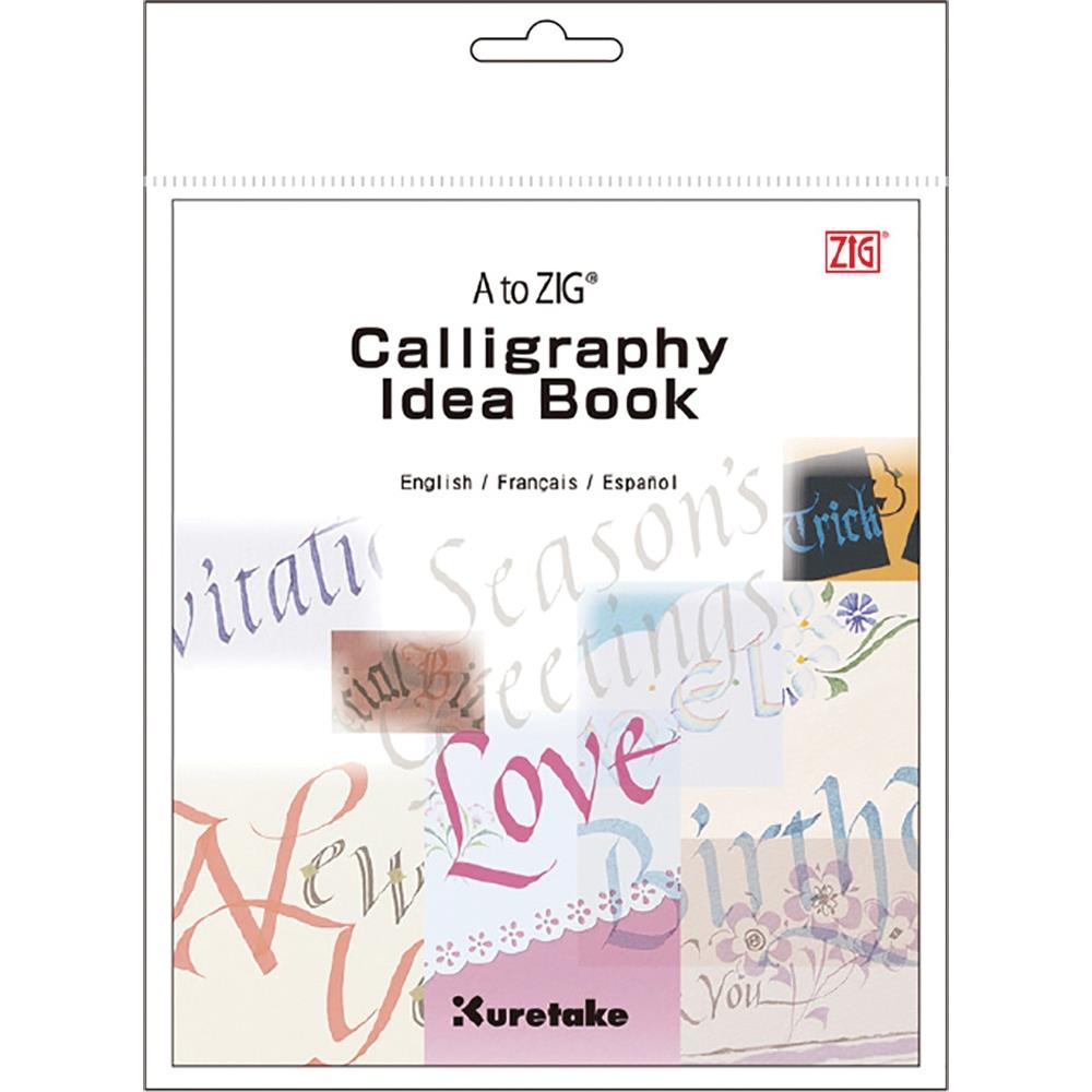 Instruction Book - A to ZIG Calligraphy Idea Book