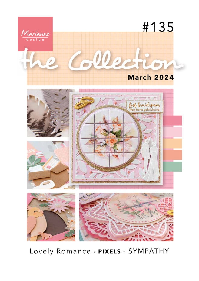 Marianne Design Leaflet A4 The Collection # 135 March 2024