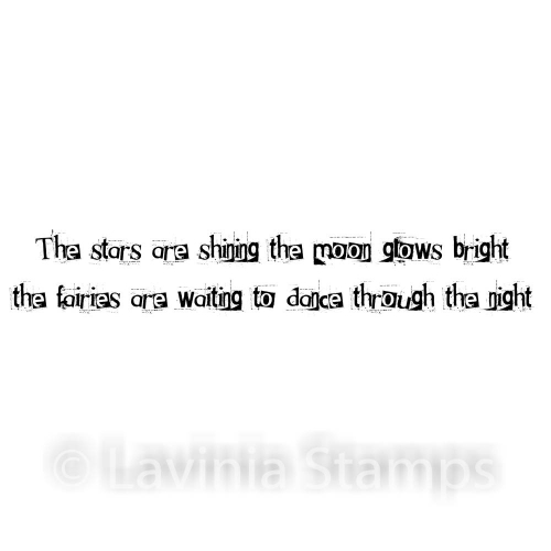 Lavinia Clear Stamps - LAV517 Moon Glows Bright